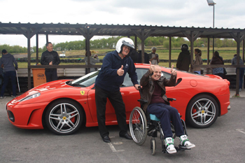 STOCKS HALL MAKE FERRARI DREAM COME TRUE